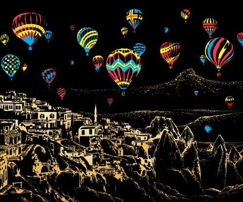 Balloons Over Cappadocia 🎈🌙✨