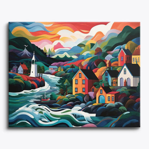 Whispering Waterscape 🌊🌈